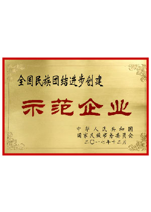 民族團(tuán)結(jié)示范企業(yè)